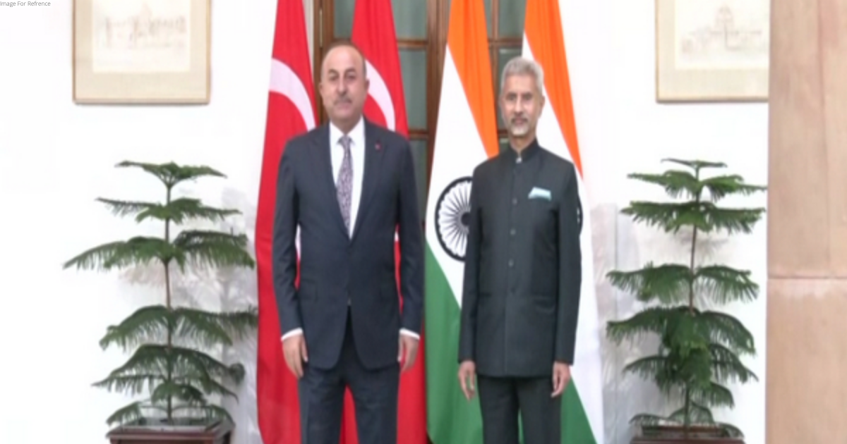 Jaishankar meets his Turkish counterpart Mevlut Cavusoglu in Delhi